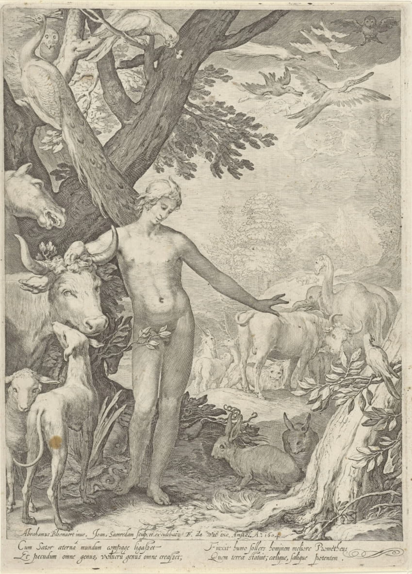 Adamo nomina gli animali - Rijks Museum, Amsterdam